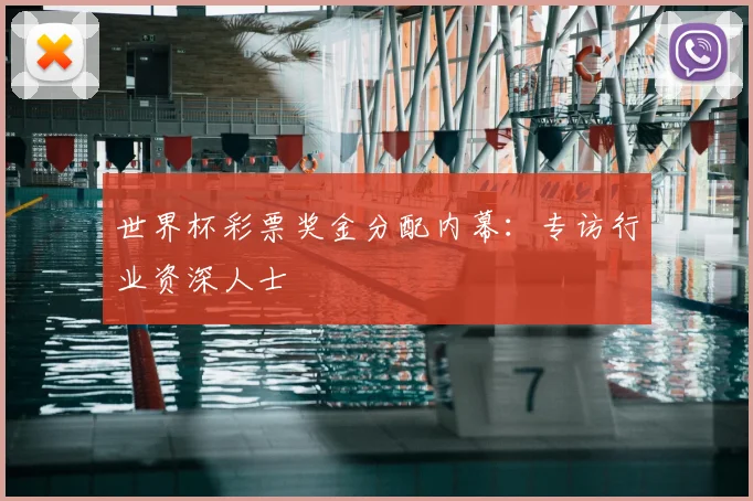 世界杯彩票奖金分配内幕：专访行业资深人士
